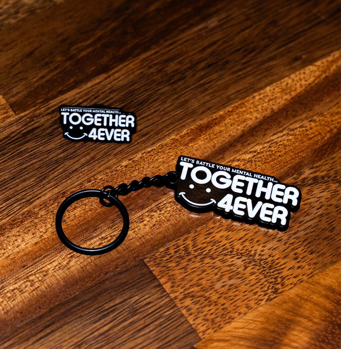 PIN & KEY RING COMBO
