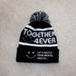 4EVER BEANIE - BLACK & WHITE