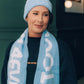 4EVER BEANIE - BLUE & WHITE